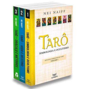 Imagem de Kit Trilogia Estudos Completos Do Tarô - 3 Volumes - Nei Naiff, 1956 g