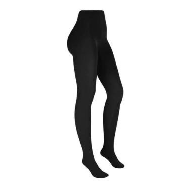 Imagem de Meia Calça Plus Size Trifil 6101 Microfibra Fio 40, Preto, ES
