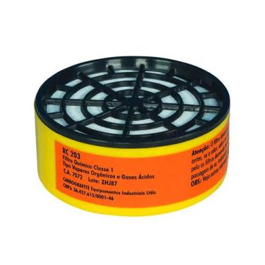Imagem de Filtro para máscara de proteção Carbografite RC 203