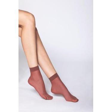 Imagem de Meia soquete fina lupo 5530, ÚNICO, Natural peach