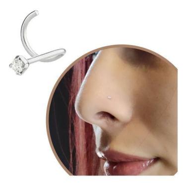 Imagem de Piercing de Nariz Nostril Zircônia Mini 1.5mm Em Prata 925 - Cute Prat