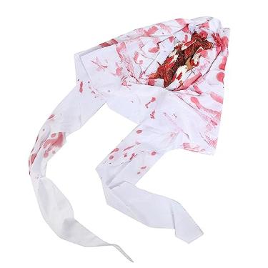 Imagem de Dzrige Halloween Blood Bandage Creepy Bloody Broken Arm Fake Blood Bandage Costume Prop for Halloween Party Prank Scary Haunted House Yard Indoor Outdoor Wall Home Decoration