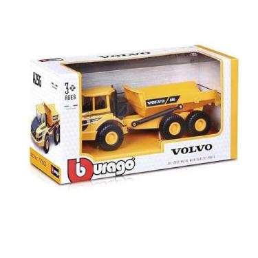 Imagem de Maisto, Miniatura Caminhão Maisto Volvo 1:50 Construction A25G