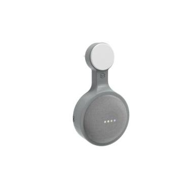 Imagem de Suporte De Tomada Parede Compatível Google Nest Mini Segunda geração 2