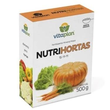 Imagem de Fertilizante Adubo Nutrihortas Vitaplan Nutriplan 500 g - Nutriplast I