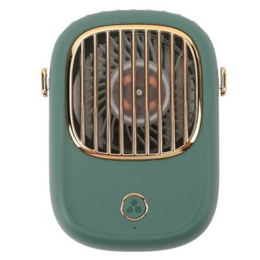 Imagem de Ventilador de Colar, Ventilador de Colar de Resfriamento Manual Em Miniatura Ventilador de Pescoço Sem Lâmina Recarregável USB Ventilador de Colar de Resfriamento Portátil para