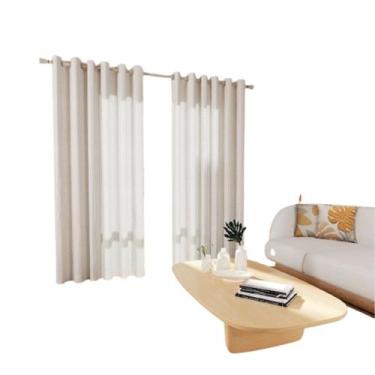 Imagem de Cortina Quarto e Sala 300 X 180 Cm Havana Bege - Belchior