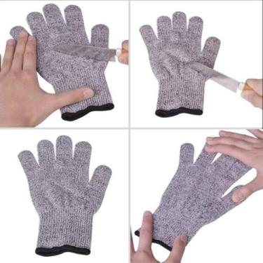 Imagem de Luva Anti Corte Par Resistente Profissional Multiuso Premium - ZR