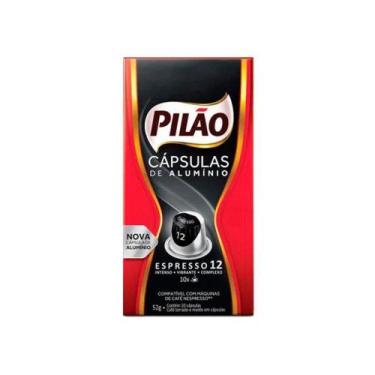 Imagem de Café Espresso Extraforte 10 Cápsulas PILÃO 52g