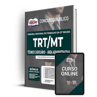 Imagem de Apostila TRT-MT - Técnico Judiciário - Área Administrativa - Apostilas
