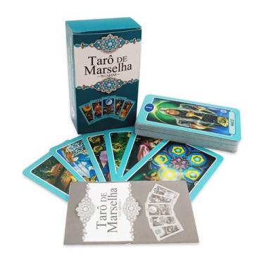 Imagem de Tarô de Marselha 78 Cartas Autoconhecimento Com Manual - Flash