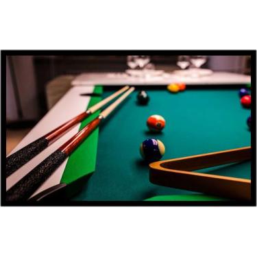 Imagem de Quadro Decorativo Sinuca Bilhar Esportes Jogos Mesa Bola Pub Bar Salas