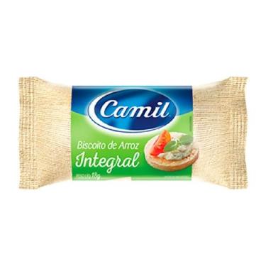 Imagem de Biscoito de Arroz Integral Camil 18g