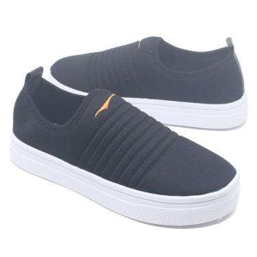 Imagem de Tênis Sapatênis Sapatilha feminino Masculino Slip On Casual Leve e Con