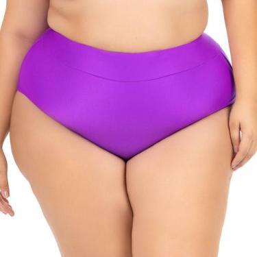 Imagem de Calcinha De Biquini Avulsa  Plus Size Com Cos Reforçado Sustenta Disfa