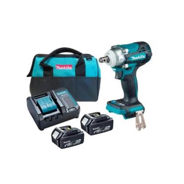Imagem de Chave De Impacto Bateria 330nm Dtw300 1/2 2 Bat 5ah + Bolsa - Makita