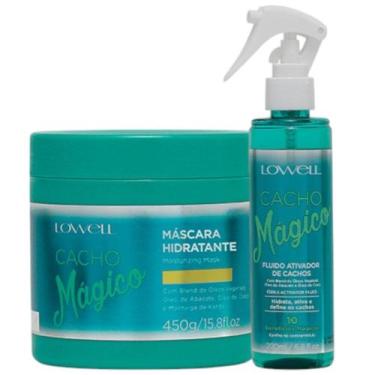 Imagem de Kit Cacho Mágico 1 Máscara 450g 1 Fluido Ativador 200ml Lowell