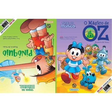 Imagem de Turma da Mônica - Vira-Virou - Mágico de Oz / Pinóquio