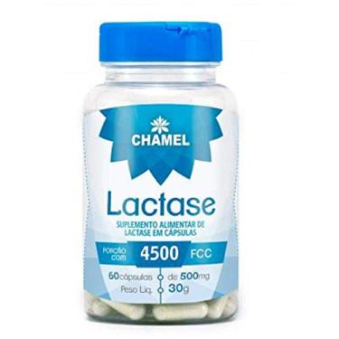 Imagem de Chamel Lactase Em Cápsulas 4500Fcc - 60 Cápsulas