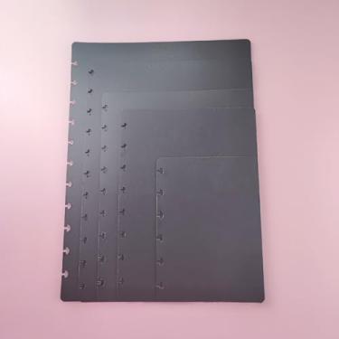 Imagem de Capa de Caderno de Disco Infinito Preta Sistema Inteligente - Coleção Special Place (EXTRA GRANDE - A4)