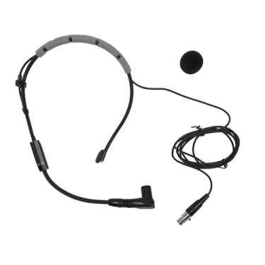 Imagem de Microfone de Cabeça, Microfone de Fone de Ouvido Com Conector XLR Padrão de 3 Pinos, Microfone Condensador de Cabeça para PGA31 SM31 SM35 Fone de Ouvido de Fitness, Canto,