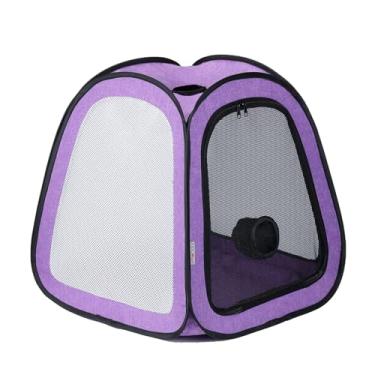 Imagem de PetDogCat Caixa de secagem à prova d'água, antipelos, gaiola portátil para gatos, canil, portátil, dobrável, sala de secagem para gatos, sala seca para animais de estimação, secador de cabelo, casa