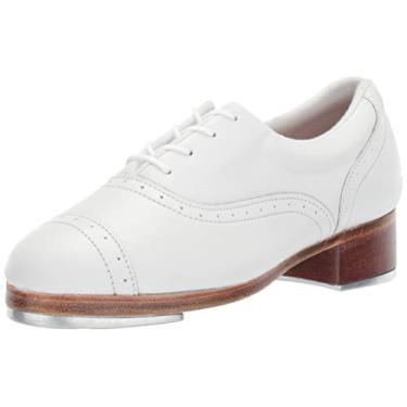 Imagem de Bloch Sapato de dança feminino Jason Samuels Smith para sapateado, Branco, 38