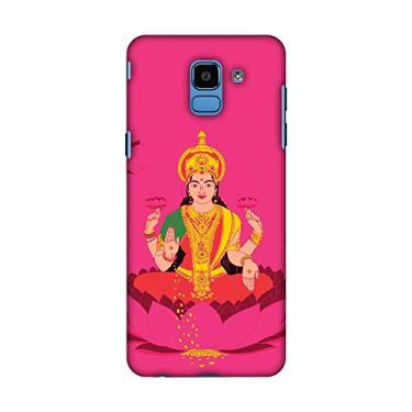 Imagem de AMZER Capa traseira rígida de encaixe de designer fina para Samsung Galaxy J6 (2018) - Almighty Laxmi