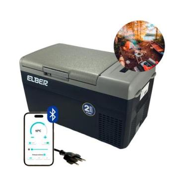 Imagem de Geladeira Portátil P/Camping  20 Litros Quadrivolt 12v/24v/110v/220v E