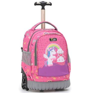 Imagem de Mochila rolante NEW TILAMI de 40 cm com rodas para crianças de 6 anos ou mais