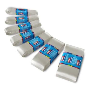 Imagem de Fita De Cetim Mimosa 25mm X 10 Mts C/5 Un = 50metros - Fitas Regina Wo