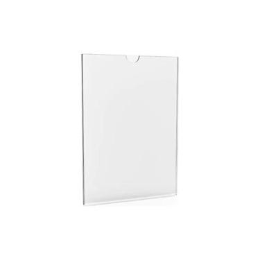 Imagem de Display Recado Acrílico A4,porta Folha P/elevador- Kit Com 3 - CASA DO