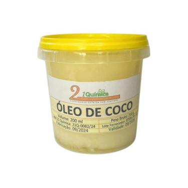 Imagem de Óleo De Coco Extra Virgem 200ml Sem Sabor 100% Natural - 21 Química