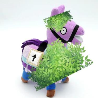 Imagem de Travesseiro Battle Royale Loot Lhama, roxo, chug jug, presente de aniversário, 20 cm