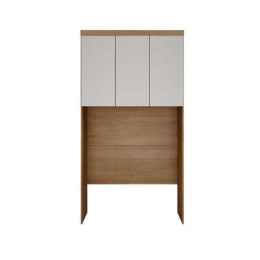 Imagem de Modulado Aéreo Solteiro 3 Portas - Linea-cumaru-fendi - Móveis Novo Horizonte