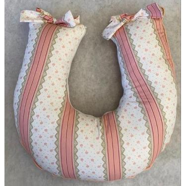 Imagem de Almofada para Amamentar Bebe - Essencial Salmão - Jandis Baby Enxovais
