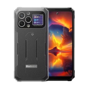 Imagem de WDMYLFTW Capa para Blackview BL8000, capa protetora de corpo inteiro à prova de choque à prova de choque (transparente)