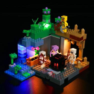Imagem de Kit de luzes para Lego Minecraft The Skeleton Dungeon 21189