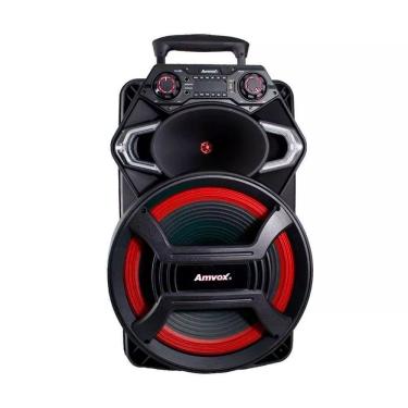 Imagem de Caixa de Som Bluetooth Amvox ACA800 Gladiador 850W RMS TWS Power X Woofer 15" Bateria 4h LED