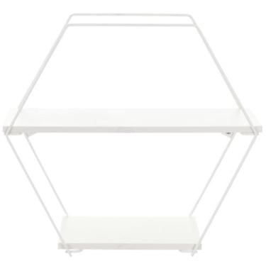 Imagem de Prateleira Decorativa Geometrica Hexagonal - Metaltru