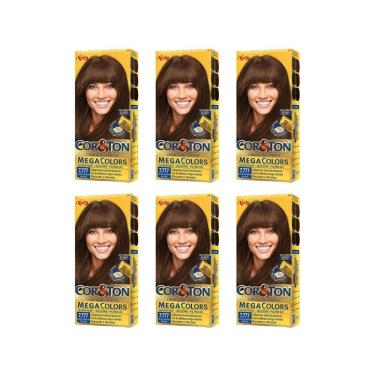 Imagem de Coloraçao Cor&Ton 7.777 Louro Marrom Intenso 50G - 6Un