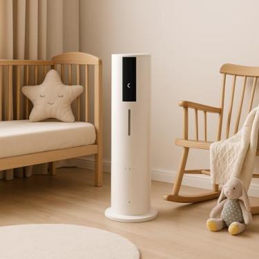 Imagem de Umidificador de Ar Ultrassônico Digital, 9 Litros, Touch Screen, Branco, Bivolt