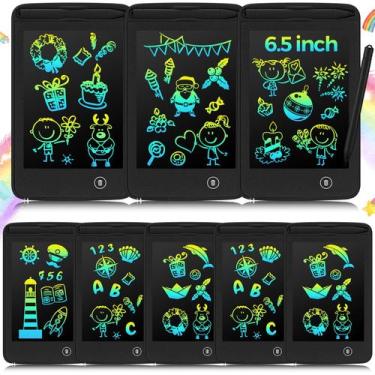 Imagem de Tablet de escrita LCD Zhehao de 6,5 polegadas colorido para crianças d
