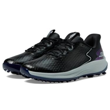 Imagem de Skechers Tênis de golfe masculino Blade Grip Flex Spikeless impermeável, Preto, 42