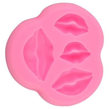 Imagem de Molde de Bolo de Silicone para Assar, Grau Alimentar, Cortador de Massa Multiuso para Fondant, Pão, Queijo (vermelho)