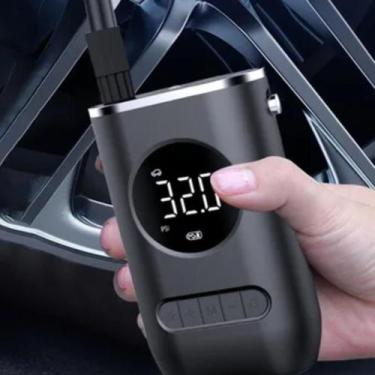 Imagem de Bomba De Encher Pneu De Carro Bike Moto Elétrica Portátil - Home Goods