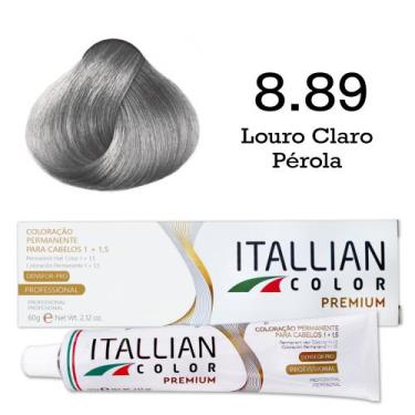 Imagem de Coloração 8.89 Louro Claro Pérola  Itallian Color