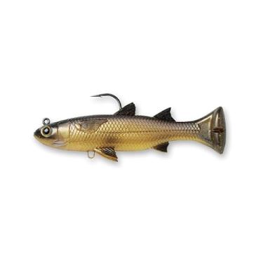 Imagem de Savage Gear – Mullet com cauda de pulso, Golden Mullet, Ready To Fish - 4" - 2/3 oz