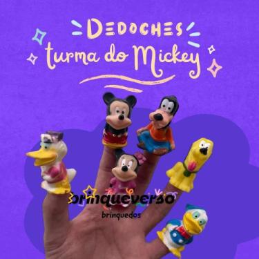 Imagem de Coleção Turma do Mickey Mouse. 6 UN Dedoches Turma do Mickey Mouse Sem
