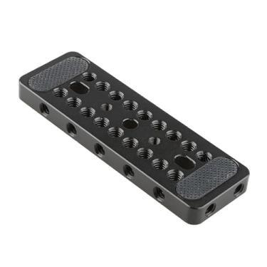 Imagem de ZGUZMCMK Placa de Câmera, Placa de Queijo para Câmera Blackmagic Cinema, Gaiola para Câmera DSLR BMCC